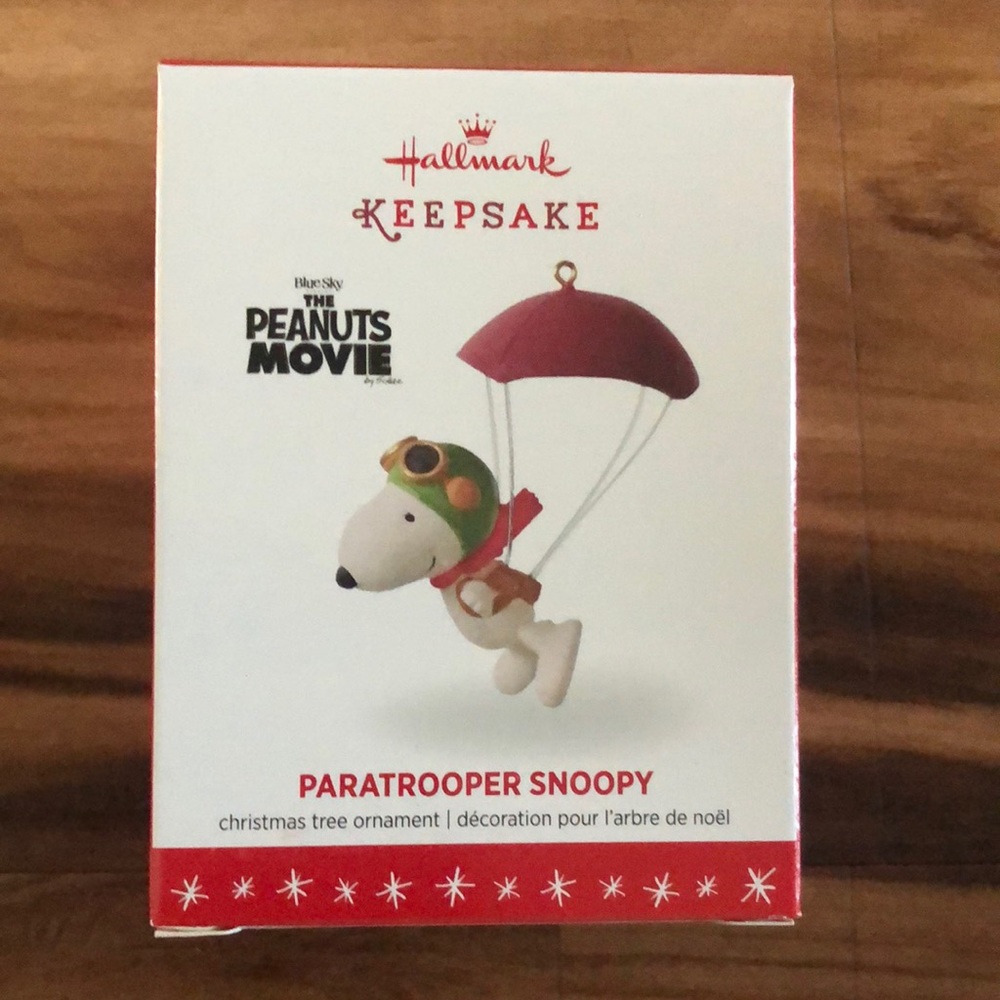 Hallmark Keepsake Peanuts Movie PARATROOPER SNOOPY